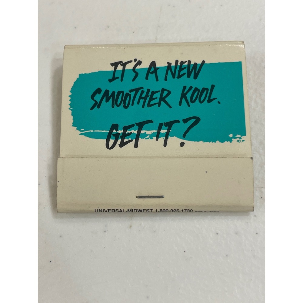 Vintage 1991 Kool Cigarettes‎ Penguin Matchbook Collectible Advertising - Picture 2 of 3